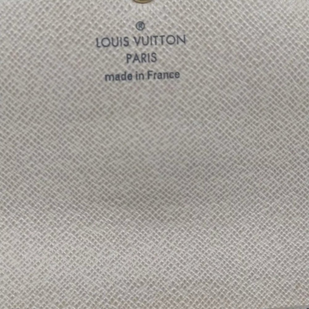 644268BC (L3) Louis Vuitton Walelt Long White Damier Azur - Picture 8 of 10